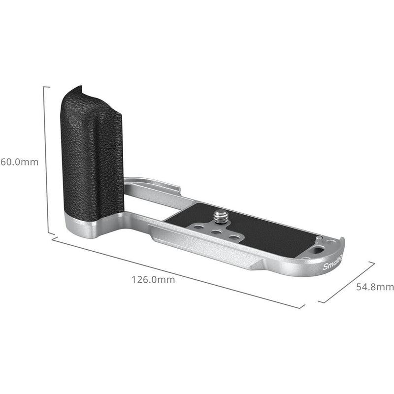 SmallRig Silicone L-Shape Grip for FUJIFILM X-T50 (Silver)