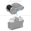 SmallRig Silicone L-Shape Grip for FUJIFILM X-T50 (Silver)