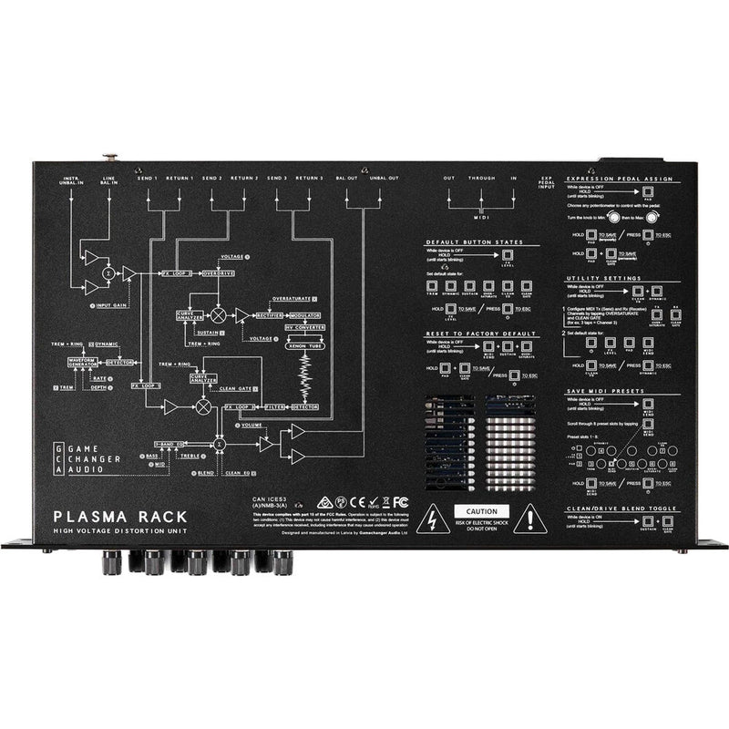 GAMECHANGER AUDIO Plasma Rack Distortion Effect Processor