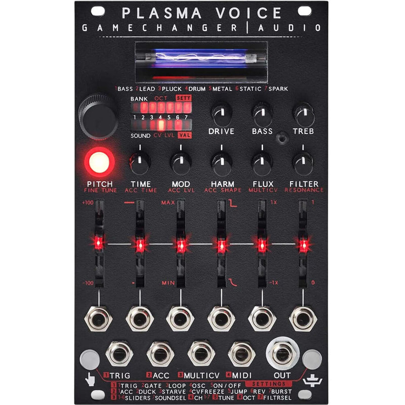 GAMECHANGER AUDIO Plasma Voice Eurorack Synthesizer Module (16 HP)