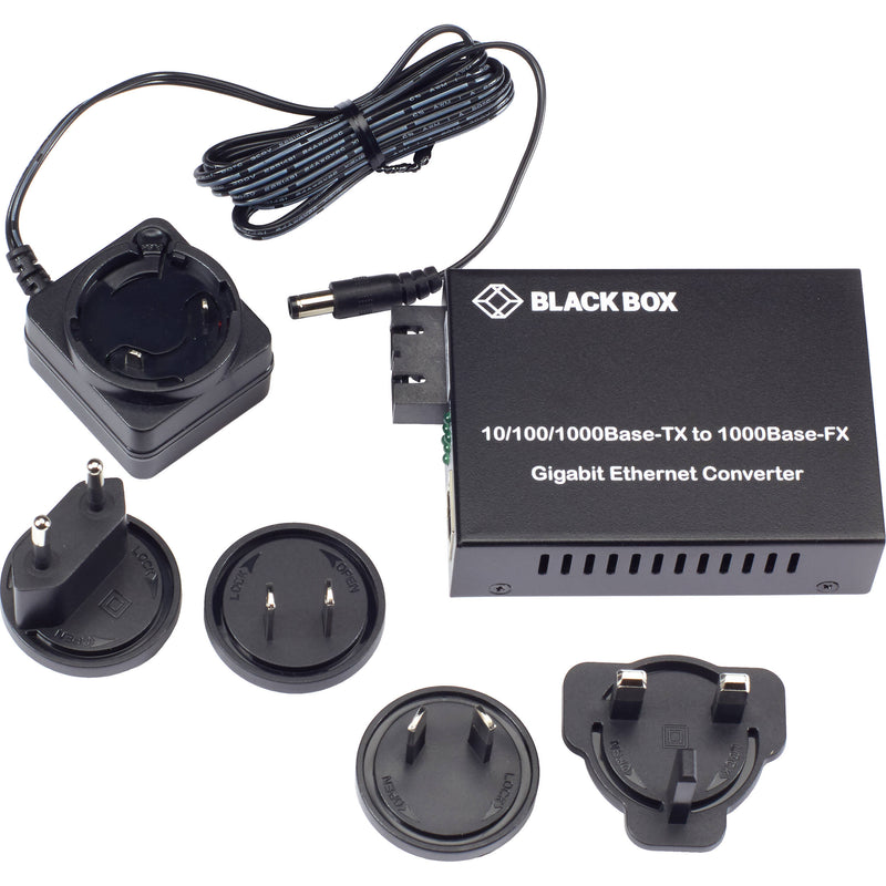 Black Box LGC211A-R2 Pure Networking Gigabit Ethernet Media Converter