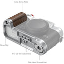 SmallRig Wooden L-Shape Grip for FUJIFILM X-T50 (Silver)