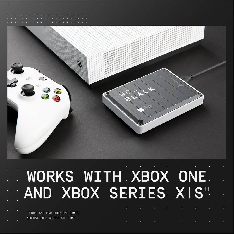 WD 6TB WD_BLACK P10 Game Drive for Xbox One
