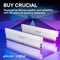 Crucial 32GB Pro Overclocking DDR5 6000 MT/s UDIMM Memory Kit (2 x 16GB, White)