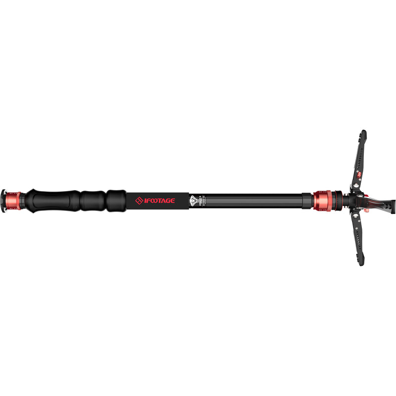 iFootage Cobra 3 Strike Aluminum Monopod with Low Profile Minipod Base