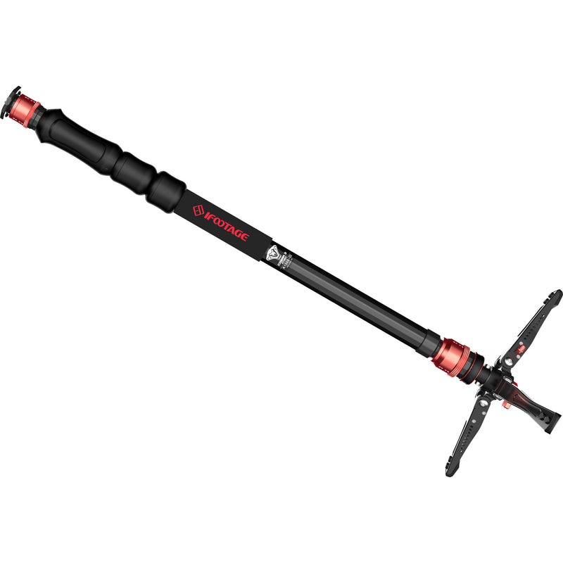 iFootage Cobra 3 Strike Aluminum Monopod with Low Profile Minipod Base