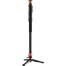 iFootage Cobra 3 Strike Aluminum Monopod with Low Profile Minipod Base