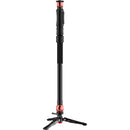 iFootage Cobra 3 Strike Aluminum Monopod with Low Profile Minipod Base