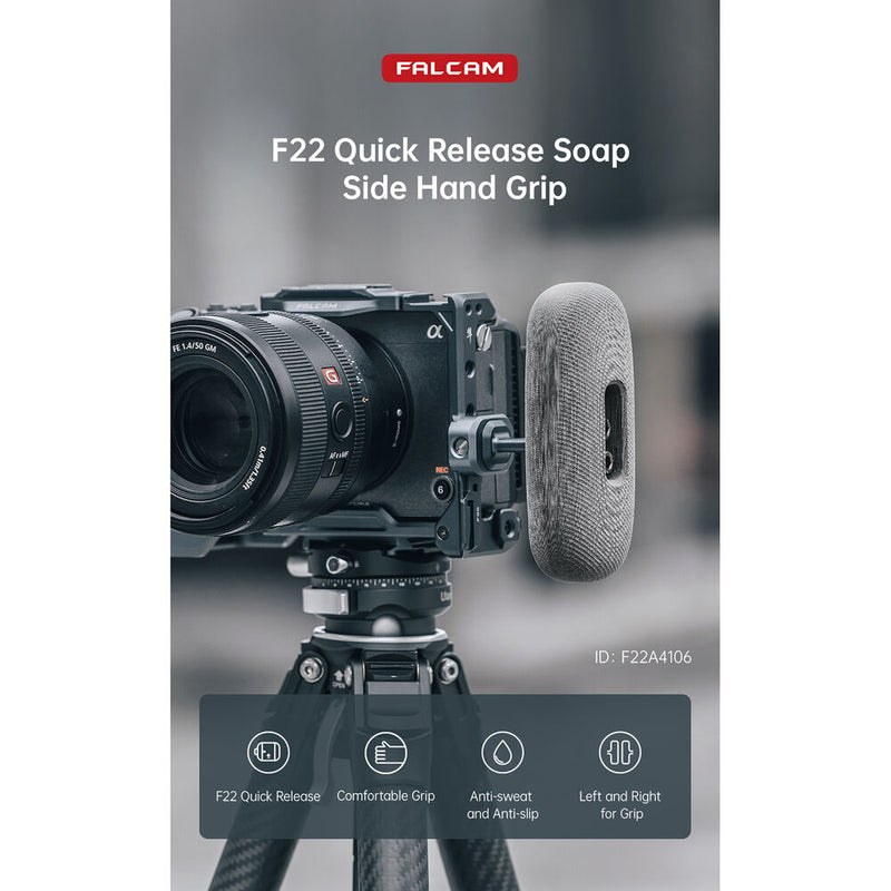 Falcam F22 Quick Release Soap-Shaped Side Handle