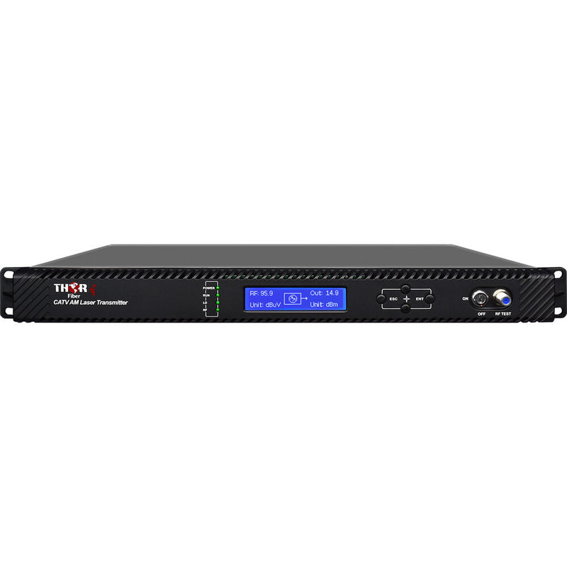 Thor 1550nm 2-16Mw Fiber Optic Transmitter For Television RF from 45-870MHz