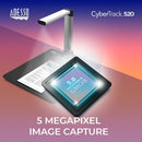 Adesso CyberTrack 520 5MP Fixed-Focus Document Camera Scanner
