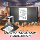 Adesso CyberTrack 520 5MP Fixed-Focus Document Camera Scanner