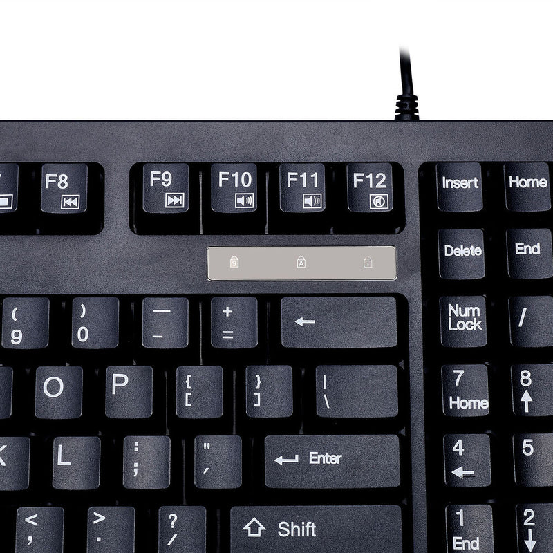 Adesso EasyTouch Rackmount Touchpad Keyboard with Rackmount (1 RU)