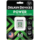 Delkin Devices 512GB POWER 4.0 CFexpress Type B Memory Card Kit (2-Pack)