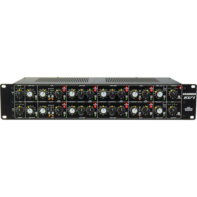 Drawmer 1971 Dual-Channel 4-Band Parametric Equalizer
