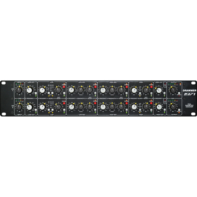 Drawmer 1971 Dual-Channel 4-Band Parametric Equalizer