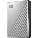 WD 6TB My Passport Ultra USB 3.0 Type-C External Hard Drive (Silver)