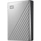 WD 6TB My Passport Ultra USB 3.0 Type-C External Hard Drive (Silver)
