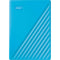 WD 6TB My Passport USB 3.2 Gen 1 External Hard Drive (Sky)