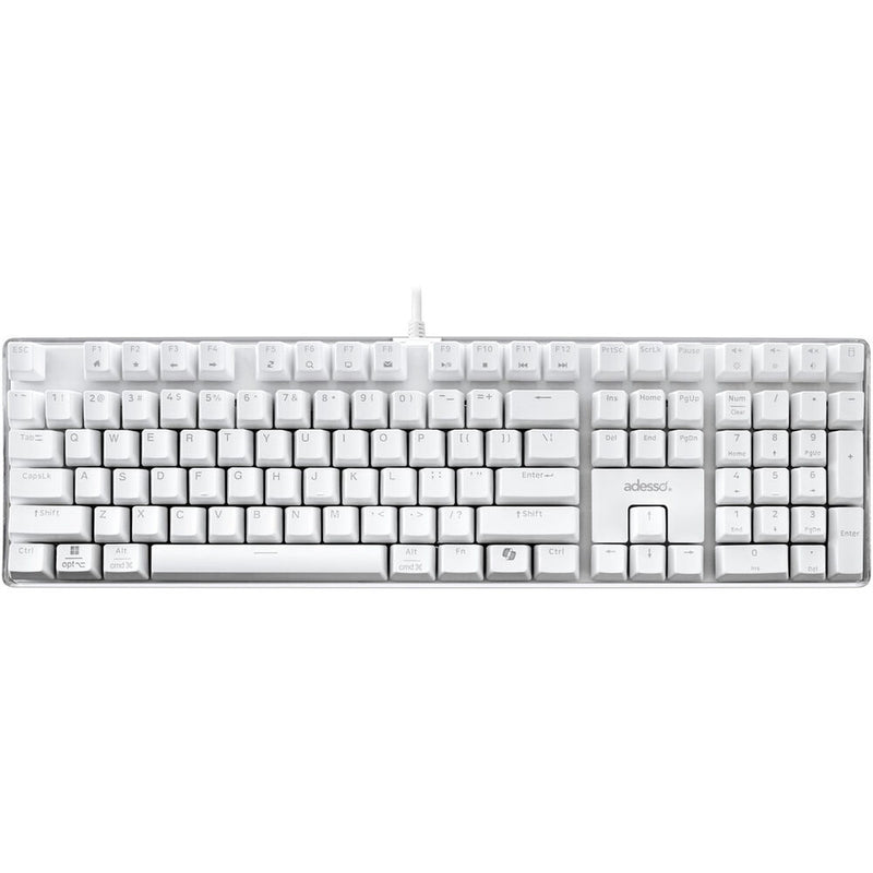 Adesso EasyTouch 680 Backlit Mechanical Keyboard with CoPilot AI Hotkey