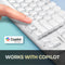 Adesso EasyTouch 680 Backlit Mechanical Keyboard with CoPilot AI Hotkey