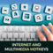 Adesso EasyTouch 680 Backlit Mechanical Keyboard with CoPilot AI Hotkey