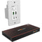 BZBGEAR 4K UHD 18Gbps HDBaseT HDMI/MDP/RS-232 Wall Plate Transmitter & Receiver Kit