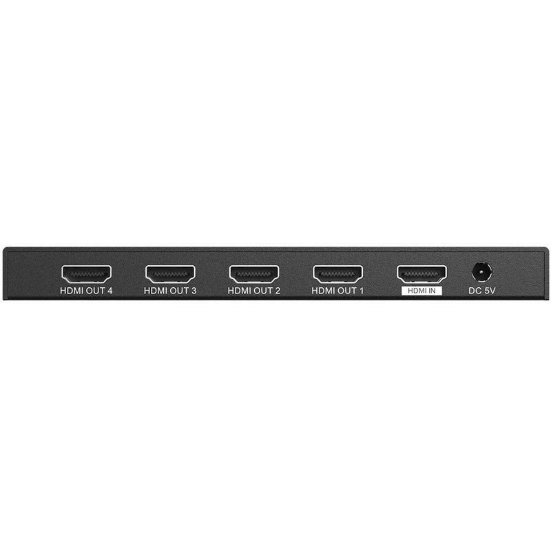 BZBGEAR 1x4 4K UHD HDMI Splitter