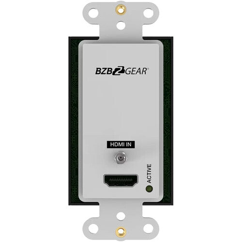 BZBGEAR 4K UHD 18Gbps HDMI Wall Plate Transmitter & Receiver Kit