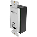 BZBGEAR 4K UHD 18Gbps HDMI Wall Plate Transmitter & Receiver Kit