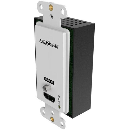BZBGEAR 4K UHD 18Gbps HDMI Wall Plate Transmitter & Receiver Kit
