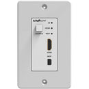 BZBGEAR 4K UHD 18Gbps HDMI/MDP Wall Plate Transmitter & Receiver Kit