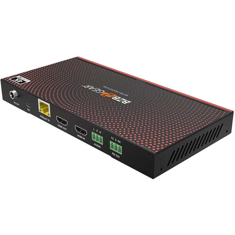BZBGEAR 4K UHD 18Gbps HDBaseT HDMI/MDP/RS-232 Wall Plate Transmitter & Receiver Kit