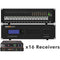 BZBGEAR 16x16 4K Seamless HDMI Matrix Switcher/Video Wall Processor Kit with 16 Receivers