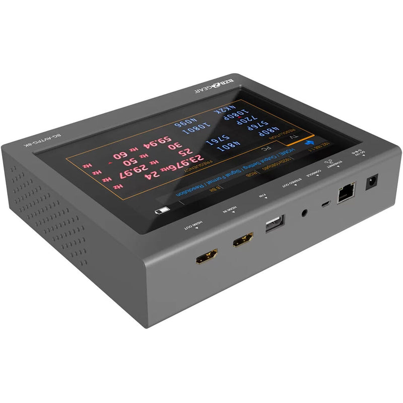 BZBGEAR 8K UHD HDMI 2.1 48Gbps Advanced Signal Test Generator and Analyzer