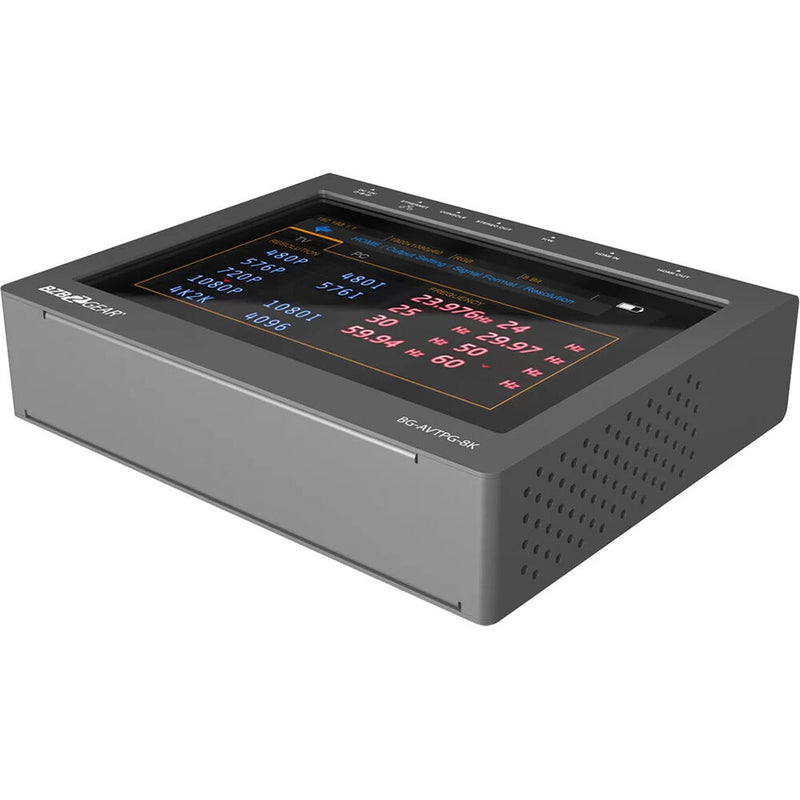 BZBGEAR 8K UHD HDMI 2.1 48Gbps Advanced Signal Test Generator and Analyzer