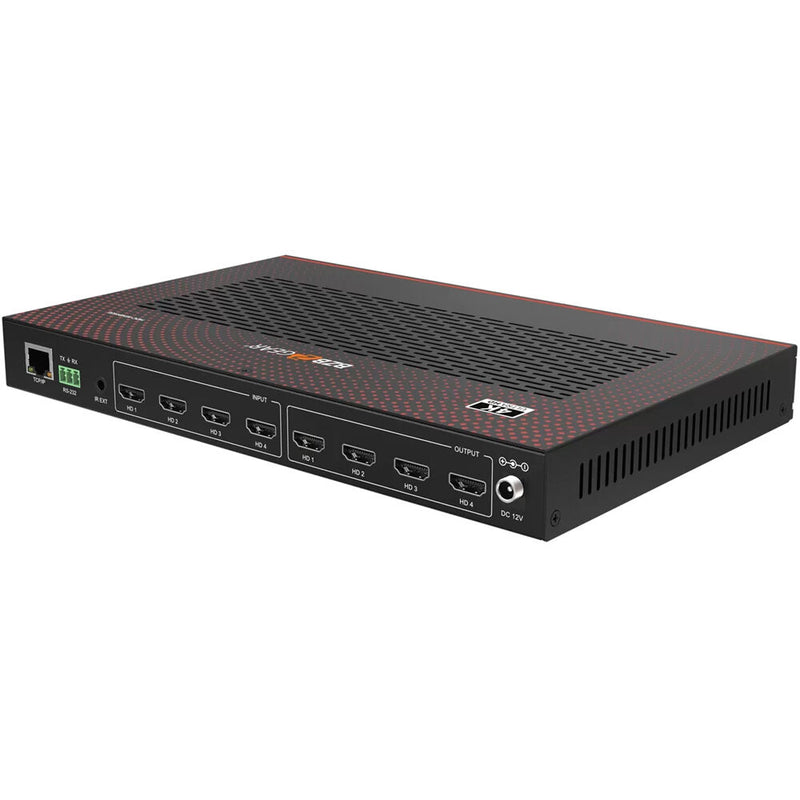 BZBGEAR 4x4 UHD 4K HDMI Video Wall Processor & Seamless Matrix Switcher/Scaler