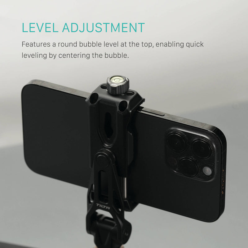 Tilta Rotatable Linear Bubble Level with 1/4"-20 Screw