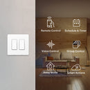 TP-Link HS200-2 Kasa Smart Wi-Fi Light Switch (White)
