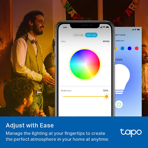 TP-Link Tapo L531E Smart Wi-Fi Light Bulb (Multicolor)