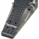 DW DRUMS MFG Chain Drive Single Kick Drum Pedal (Polished Anodized Aluminum)