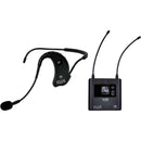 Galaxy Audio EVO-E Water Res Headset Mic/Charge Cable/Evo-Portable Div Receiver/15UHF FRQ:550.200-564.900Mhz