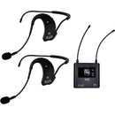 Galaxy Audio EVO-E Water Res Headset Mic/EVO-Portable Single Receiver System 2ndHeadset for Back/Back Class
