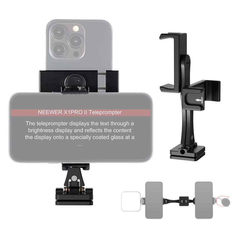 Neewer SP-08 Metal Dual Phone Tripod Mount