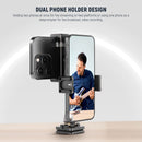 Neewer SP-08 Metal Dual Phone Tripod Mount