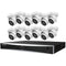 Hikvision EKI-K164T812A 16-Channel 12MP NVR with 4TB HDD & 12 8MP Turret Cameras Kit