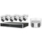 Hikvision EKI-K82T87A 8-Channel 12MP NVR with 2TB HDD, Six 8MP Turret Cameras & 8MP Dual-Lens Turret Camera Panoramic Kit