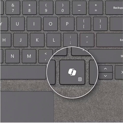 Microsoft Surface Pro Keyboard with Slim Pen for Business (Black)