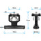 CAMVATE ARRI-Style Rosette Extension to NATO Rail Mount Adapter