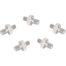 CAMVATE M8 Male to 1/4"-20 Male Screw Adapter Set (5-Pack)